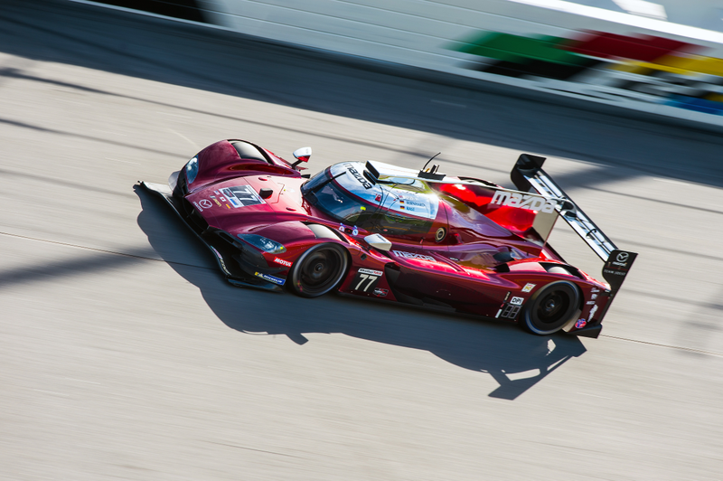 Illustration for article titled Mazda Just Unofficially Broke The 26-Year-Old Lap Record At Daytona
